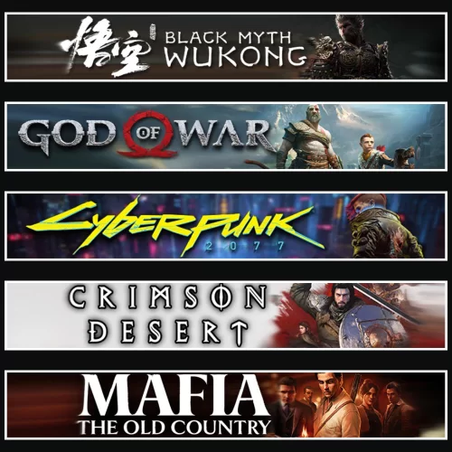 Wukong +GOW +Cyberpunk +Crimson +Mafia